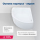 Акриловая ванна Aquanet Fregate 120x120 см в комплекте 00205488