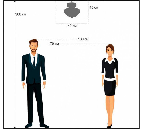 Подвесная люстра Arti Lampadari Salentino Salentino E 1.5.40.100 N
