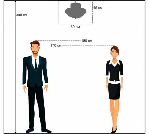 Подвесная люстра Arti Lampadari Salentino Salentino E 1.5.60.100 G