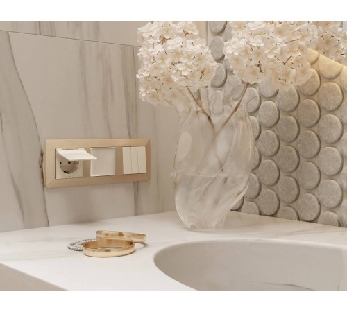 Рамка на 1 пост Ambrella Volt Line AF110601