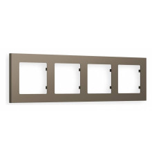 Рамка на 4 поста Ambrella Volt Techno AF220634