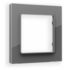 Рамка на 1 пост Ambrella Volt Platos Стекло органическое AF330651