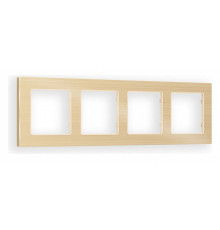 Рамка на 4 поста Ambrella Volt Platos Металл AF550304