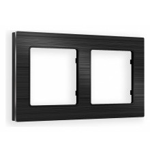 Рамка на 2 поста Ambrella Volt Platos Металл AF550502