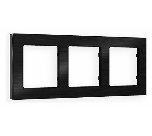 Рамка на 3 поста Ambrella Volt Platos Металл AF550503