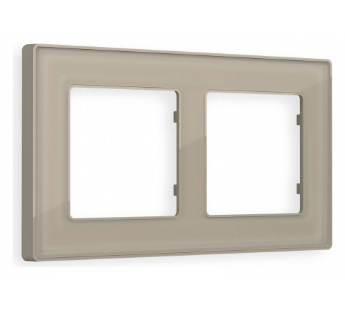 Рамка на 2 поста Ambrella Volt Arctic AF580362