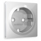 Накладка для розетки с заземлением Ambrella Volt Quant AP4060