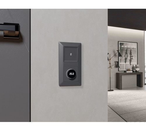 Накладка для терморегулятора электромеханического для теплого пола Ambrella Volt ALFA AP6558