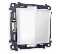 Выключатель проходной двухклавишный Ambrella Volt Quant MA103020