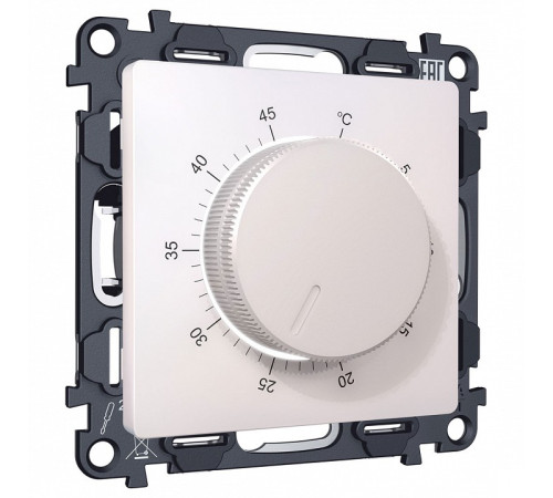 Терморегулятор электромеханический для теплого пола без рамки Ambrella Volt ALFA MA205710
