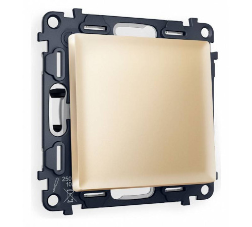 Выключатель одноклавишный без рамки Ambrella Volt Quant MA601010