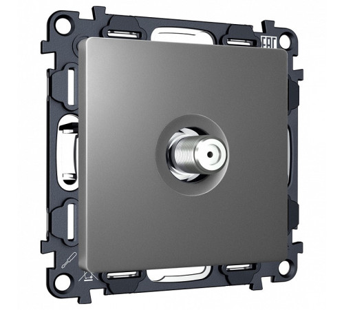 ТВ-розетка без рамки Ambrella Volt ALFA MA663050