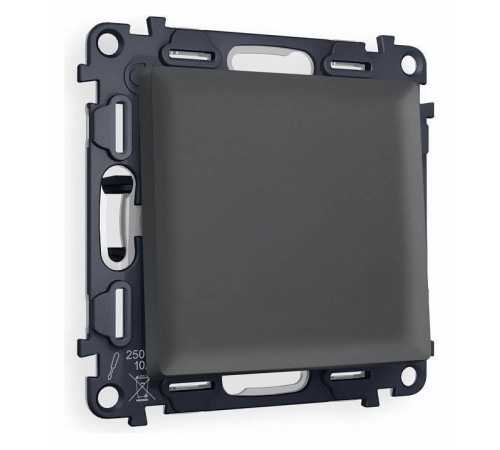 Выключатель перекрестный одноклавишный без рамки Ambrella Volt Quant MA901030