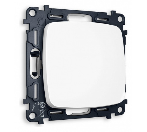 Выключатель одноклавишный без рамки Ambrella Volt Quant MO121010