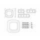 Рамка на 2 поста Ambrella Volt Coint OF640132