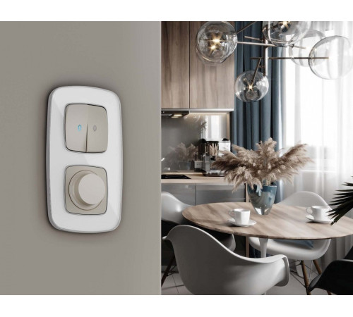 Рамка на 4 поста Ambrella Volt Coint OF640134