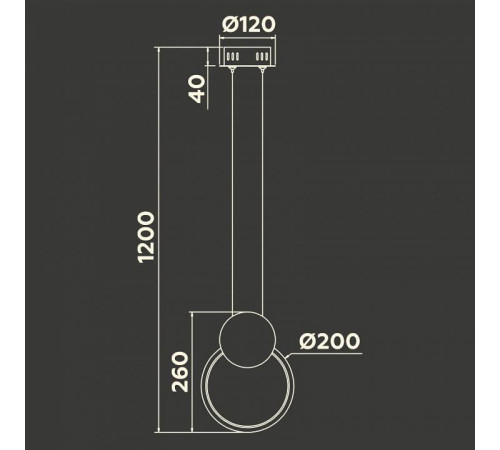 Подвесной светильник Ambrella Light FL FL5251
