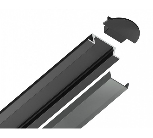 Профиль встраиваемый Ambrella Light GP GP1001BK/BK
