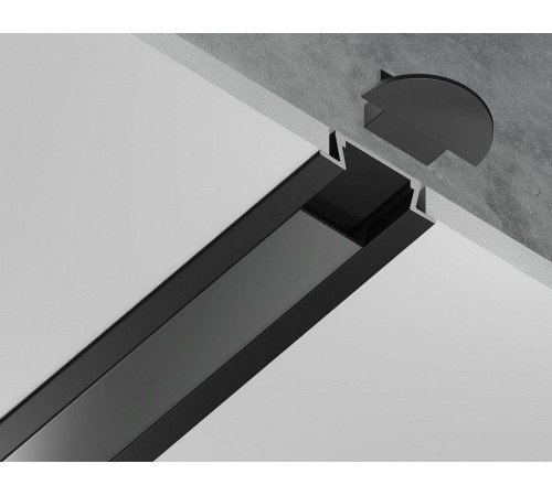 Профиль встраиваемый Ambrella Light GP GP1001BK/BK