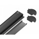 Профиль встраиваемый Ambrella Light GP GP1001BK/BK