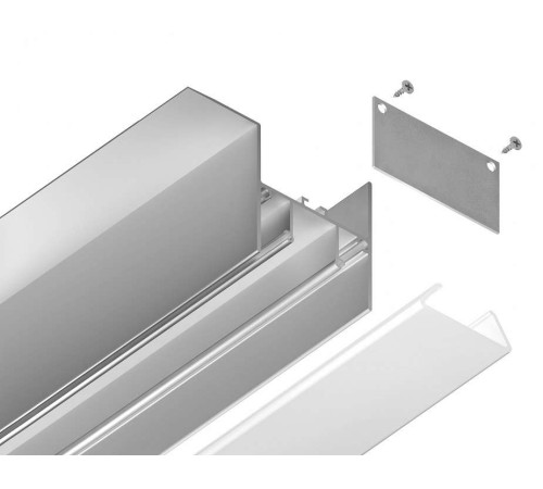 Короб для контурной подсветки натяжного потолка Ambrella Light GP GP4050AL
