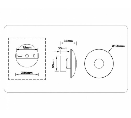 Накладной светильник Ambrella Light LH LH31037