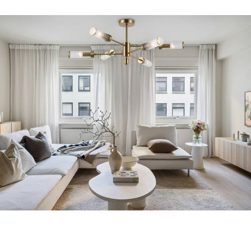 Люстра на штанге Ambrella Light HIGH LIGHT 6 ламп LH55161