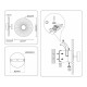 Накладной светильник Ambrella Light LH LH72651