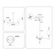 Люстра на штанге Ambrella Light LH LH75051
