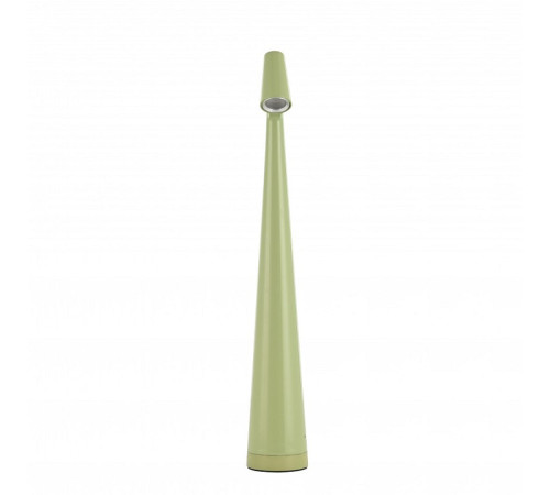 Настольная лампа декоративная Arte Milano 128101/H350/3-6K/3W Green