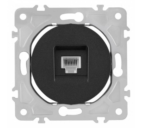 Розетка Ethernet RJ-45 без рамки Arte Milano am-202 202.45-1.black