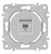 Розетка Ethernet RJ-45 без рамки Arte Milano am-202 202.45-1.silver