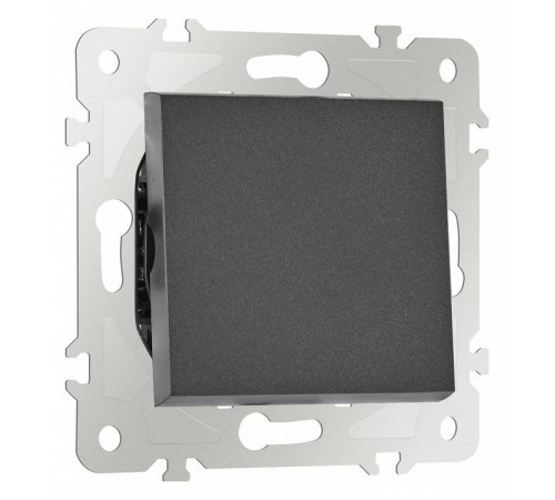 Выключатель проходной одноклавишный без рамки Arte Milano 203 203.32-1.black