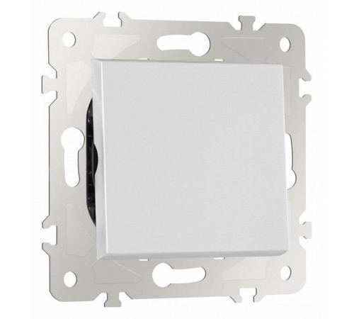 Выключатель проходной одноклавишный без рамки Arte Milano 203 203.32-1.silver