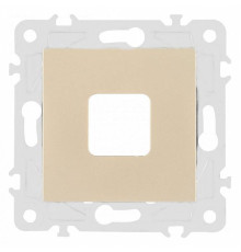 Розетка для вывод кабеля без рамки Arte Milano am-203 203.49-1.shampan