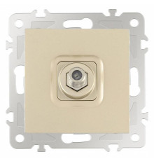 ТВ-розетка без рамки Arte Milano am-206 206.42-1.shampan