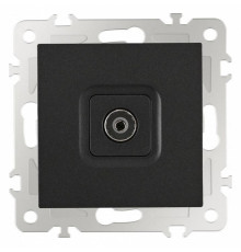 ТВ-розетка без рамки Arte Milano am-206 206.43-1.black