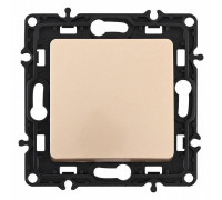 Выключатель проходной одноклавишный без рамки Arte Milano 217 217.32-1.shampan