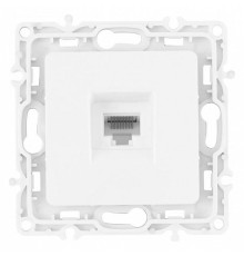 Розетка Ethernet RJ-45 без рамки Arte Milano am-217 217.45-1.white
