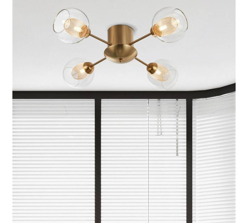 Потолочная люстра Arte Milano Neapolis-72880 272880/4 GD