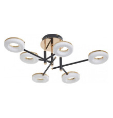 Потолочная люстра Arte Milano Ferrara-72999 272999/6 BK/GD