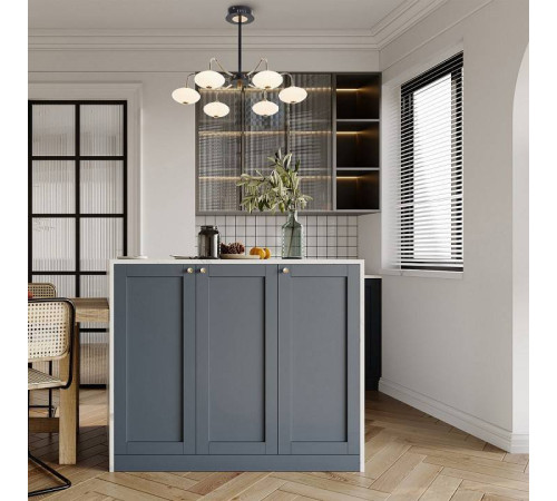 Люстра на штанге Arte Milano Neapolis-73908 273908/6 BK/GD