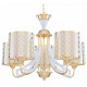 Подвесная люстра Arte Milano Florentia-3387 303387/5 Wh/Gd
