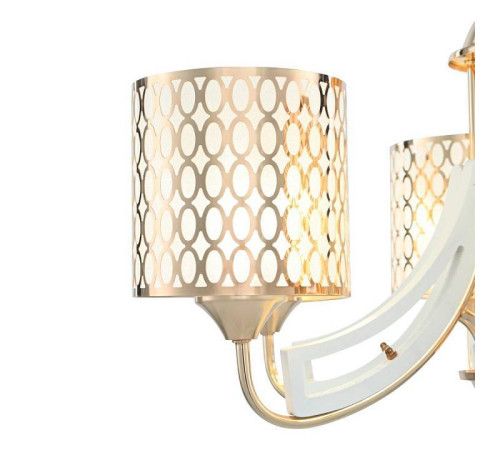 Подвесная люстра Arte Milano Florentia-3387 303387/5 Wh/Gd