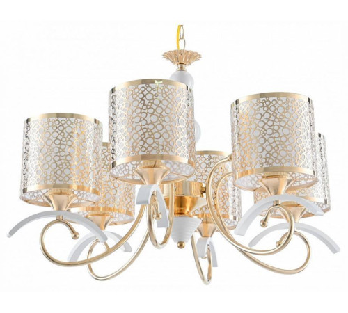 Подвесная люстра Arte Milano Florentia-9787 309787/6 Wh/Gd
