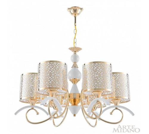 Подвесная люстра Arte Milano Florentia-9787 309787/6 Wh/Gd