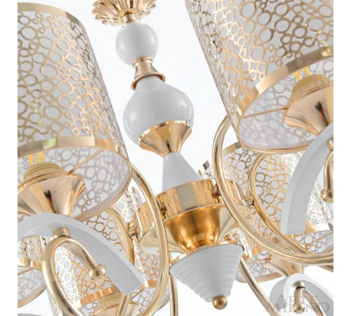 Подвесная люстра Arte Milano Florentia-9787 309787/6 Wh/Gd