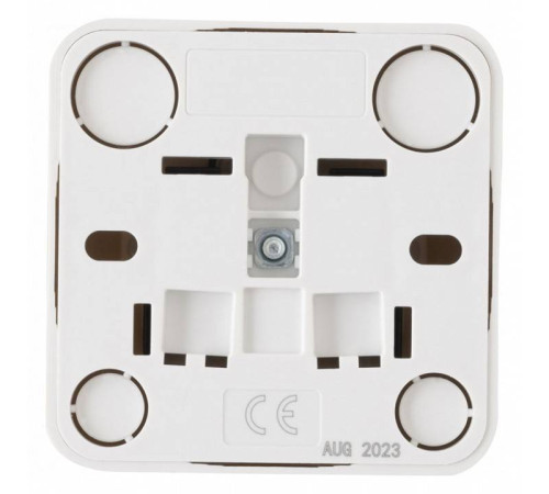 Розетка с заземлением и со шторкой Arte Milano am-310 310.40-1.white