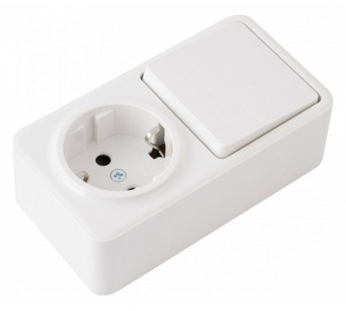 Блок с выключателями одноклавишными Arte Milano am-310 310.52-1.white