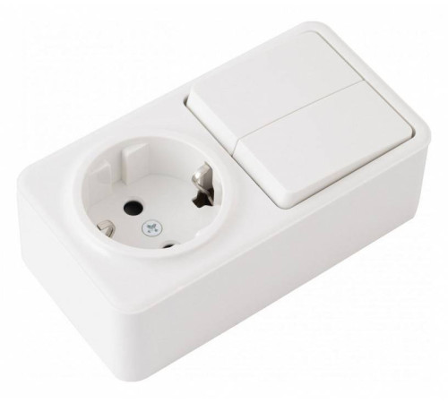 Блок с выключателями двухклавишными Arte Milano am-310 310.53-1.white